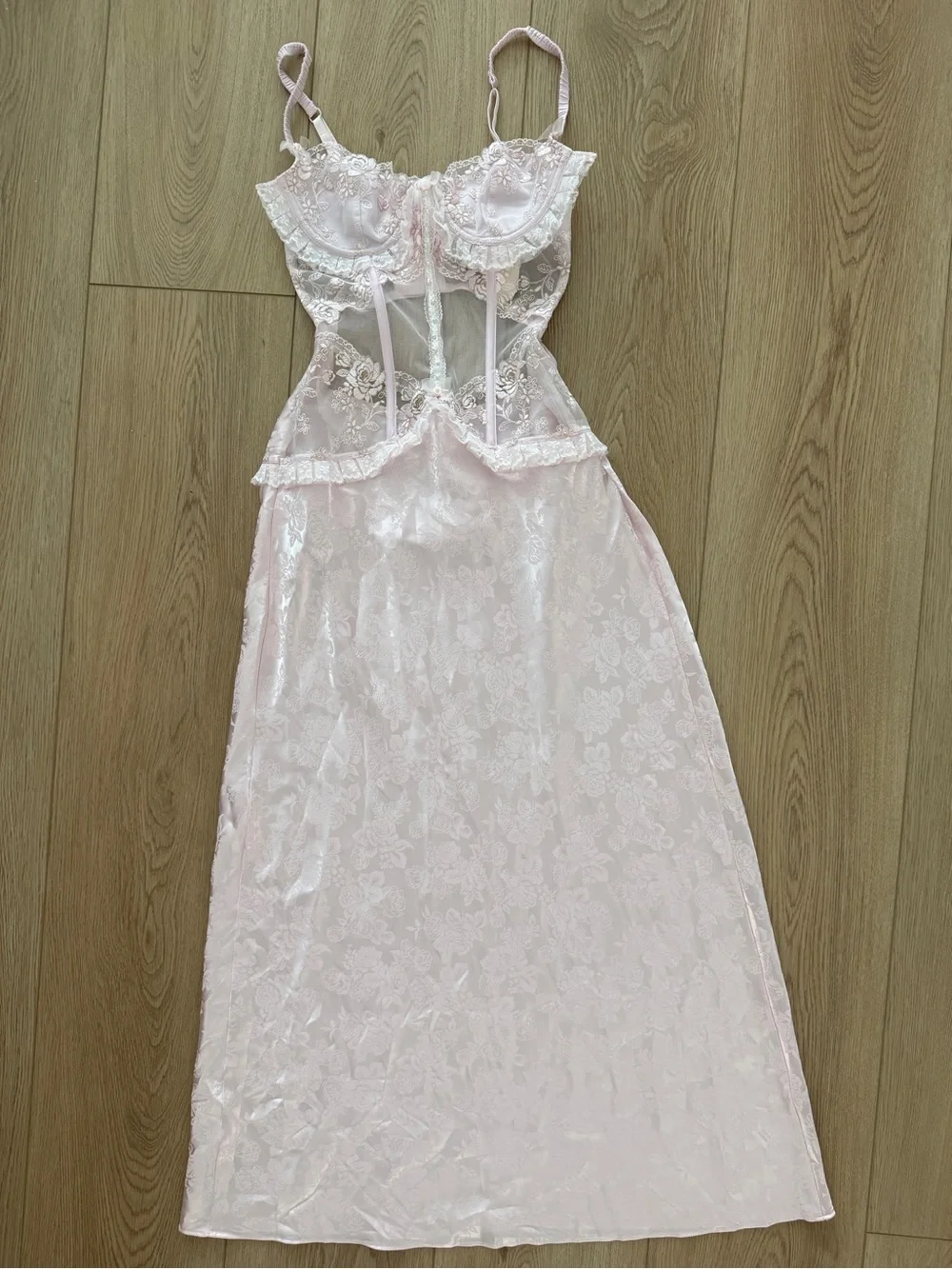 FOR LOVE & LEMONS Maribel Maxi Slip Dress - Picture 2 of 5